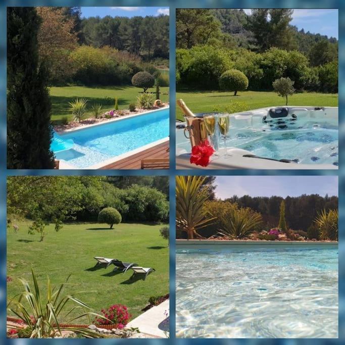 Les Prairies De Fenestrelle Spa & Piscine Au Calme Aubagne Kültér fotó
